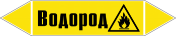 Маркировка трубопровода "водород" (пленка, 716х148 мм) - Маркировка трубопроводов - Маркировки трубопроводов "ГАЗ" - магазин "Охрана труда и Техника безопасности"