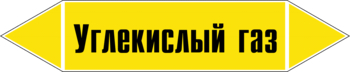 Маркировка трубопровода "углекислый газ" (пленка, 252х52 мм) - Маркировка трубопроводов - Маркировки трубопроводов "ГАЗ" - магазин "Охрана труда и Техника безопасности"