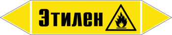 Маркировка трубопровода "этилен" (пленка, 716х148 мм) - Маркировка трубопроводов - Маркировки трубопроводов "ГАЗ" - магазин "Охрана труда и Техника безопасности"