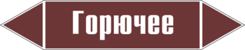 Маркировка трубопровода "горючее" (пленка, 252х52 мм) - Маркировка трубопроводов - Маркировки трубопроводов "ЖИДКОСТЬ" - магазин "Охрана труда и Техника безопасности"